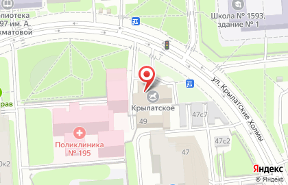 Крылатское Культурно-художественный Центр на карте