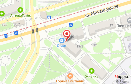 Магазин Старт в Челябинске на карте