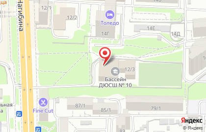 Октябренок на проспекте Михаила Нагибина на карте