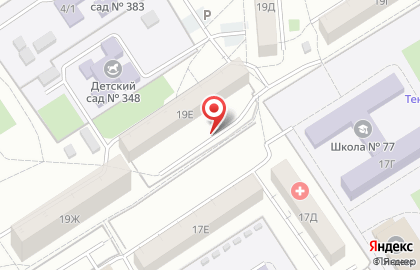 Салон-парикмахерская на Волочаевской улице на карте