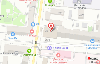ОАО Банкомат, Уральский банк Сбербанка России на площади 1905 года на карте