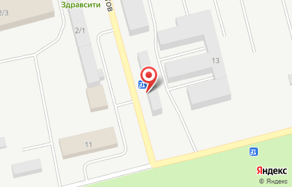 Продуктовый магазин в Сургуте на карте