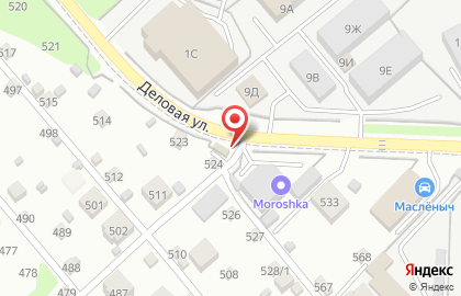 Шиномонтажная мастерская 5 Колесо в Нижегородском районе на карте