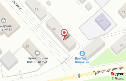 Воркутинский на карте