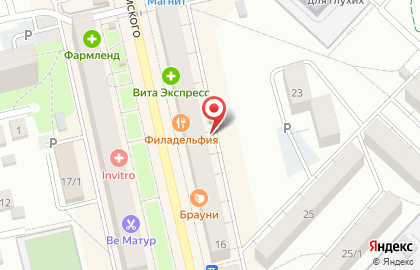 Сеть салонов связи МТС на улице Ухтомского, 16 на карте