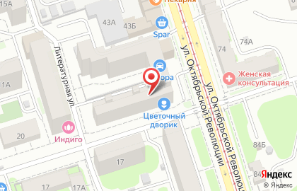 Отель Владимирский на карте