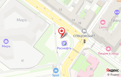 Роснефть на Миргородской улице на карте