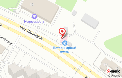 Ветеринарный центр в Петрозаводске на карте