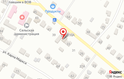 Продовольственный магазин Мой дом на карте