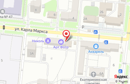 Зоомагазин Оскар на улице Карла Маркса на карте