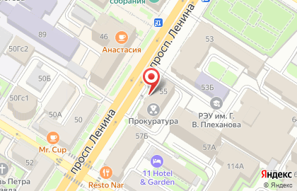 Тульская областная прокуратура на карте