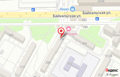 Восточный экспресс банк на Байкальской улице на карте