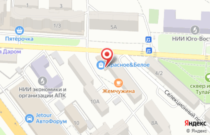 Магазин мясной продукции Вкусы Поволжья в Ленинском районе на карте