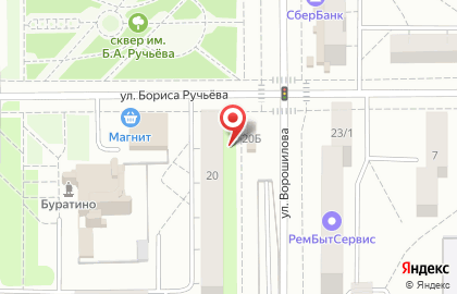 Парикмахерская Эдем в Орджоникидзевском районе на карте