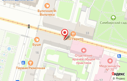 Компания по скупке и продаже драгоценных металлов Голд Нева в Калининском районе на карте