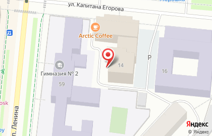 Банкомат АКБ Московский Областной Банк на улице Егорова на карте
