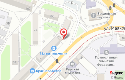 Магазин ритуальных принадлежностей в Железнодорожном районе на карте
