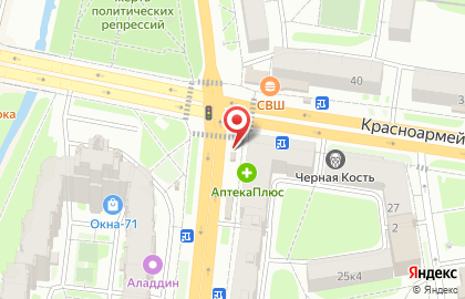 Киоск по продаже печатной продукции Семейное чтение в Советском районе на карте