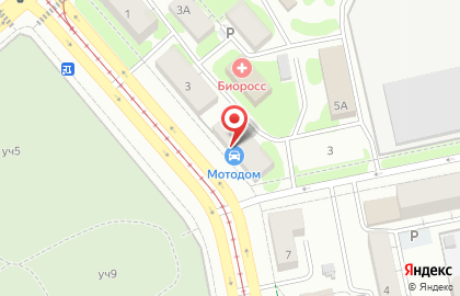 Салон Profildoors в Кировском районе на карте