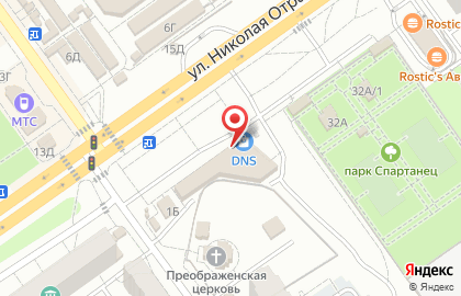 Банкомат Банк Открытие в Тракторозаводском районе на карте