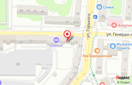 Салон красоты Нина в Ленинградском районе на карте
