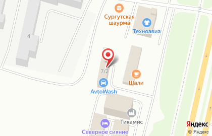 Автомойка АВТОЛЮКС на Аэрофлотской на карте