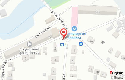 Продуктовый магазин в Новосибирске на карте