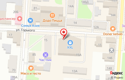 Электронный дискаунтер Ситилинк на улице Горького на карте