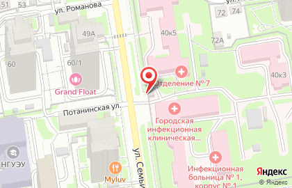 Банкомат ВТБ в Новосибирске на карте