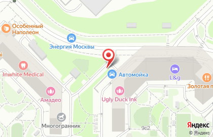 Автокомплекс на Ломоносовском проспекте на карте