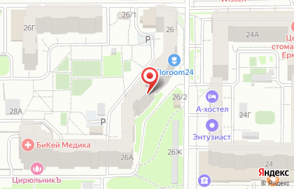 Салон эротического массажа До рассвета на карте