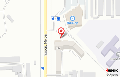 Супермаркет напитков ВинЛаб на улице Мира на карте