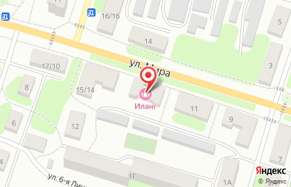 Салон красоты Иланг на карте