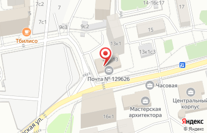 Почта Банк в Москве на карте