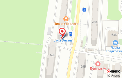 Автомагазин Автовектор в Железнодорожном районе на карте