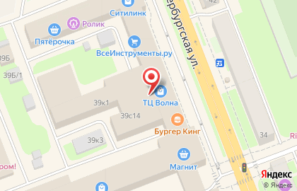 Оператор связи МегаФон на Большой Санкт-Петербургской улице на карте