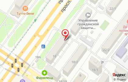 АКБ Пробизнесбанк на проспекте Октября на карте