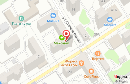 Золотая Пена на Советской улице на карте