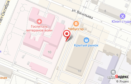 Киоск хлебобулочных изделий в Кемерово на карте