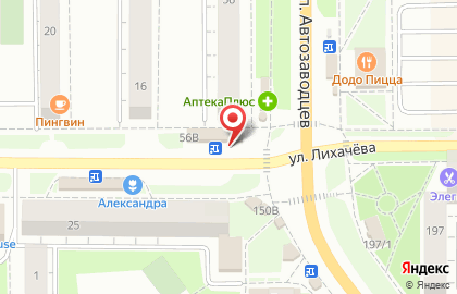 Микрокредитная компания мкк Семерочка на проспекте Автозаводцев на карте