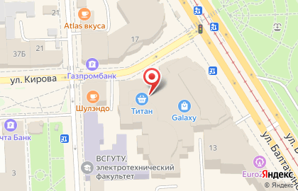 Проектная мастерская Атриум в Советском районе на карте