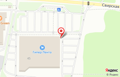 Магазин зоотоваров Korm73 на Свирской улице на карте