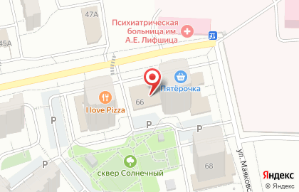 Магазин Красное & Белое в Калуге на карте
