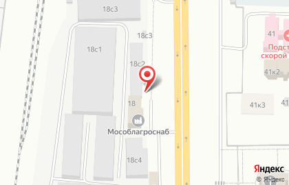 ЗАО Мособлагроснаб на карте