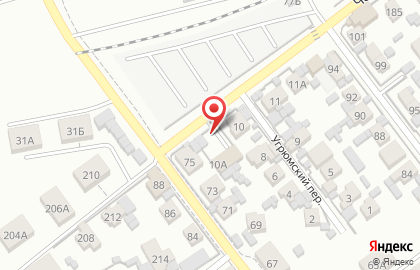 Торговая компания Технопром в Угрюмском переулке на карте