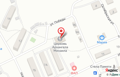 Приход русской православной церкви Архангела Михаила на карте