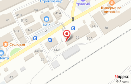 Оператор связи МегаФон на улице Горького на карте