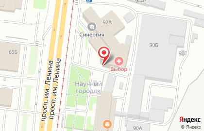 Городской информационный сервис 2гис в Краснооктябрьском районе на карте