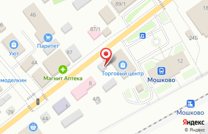 Магазин автозапчастей в Новосибирске на карте