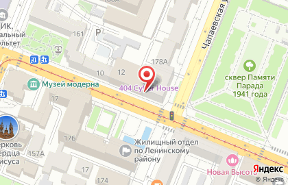 Центр по делам ГО, ПБ И ЧС в Самаре на карте